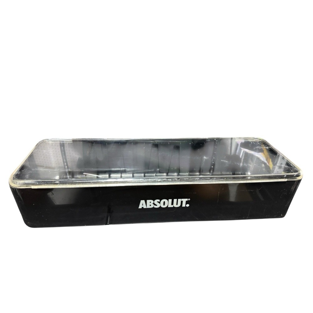 Absolut Vodka Bar Caddy‎ Garnish Tray Removal Condiment Container.